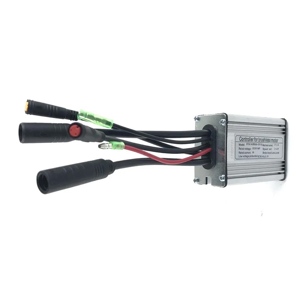 Ʈ ִ Ebike  Ʈѷ, 350W 귯ø , ߿ Ŭ ׼,  9x6x4cm, 36 V, 48V, KT17A